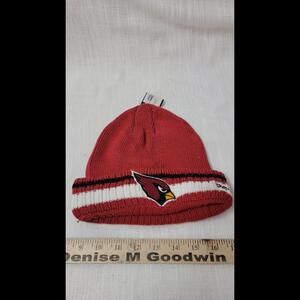 NFL Unisex Reebok Arizona Cardinals Knit Beanie Cap  One Size NWT